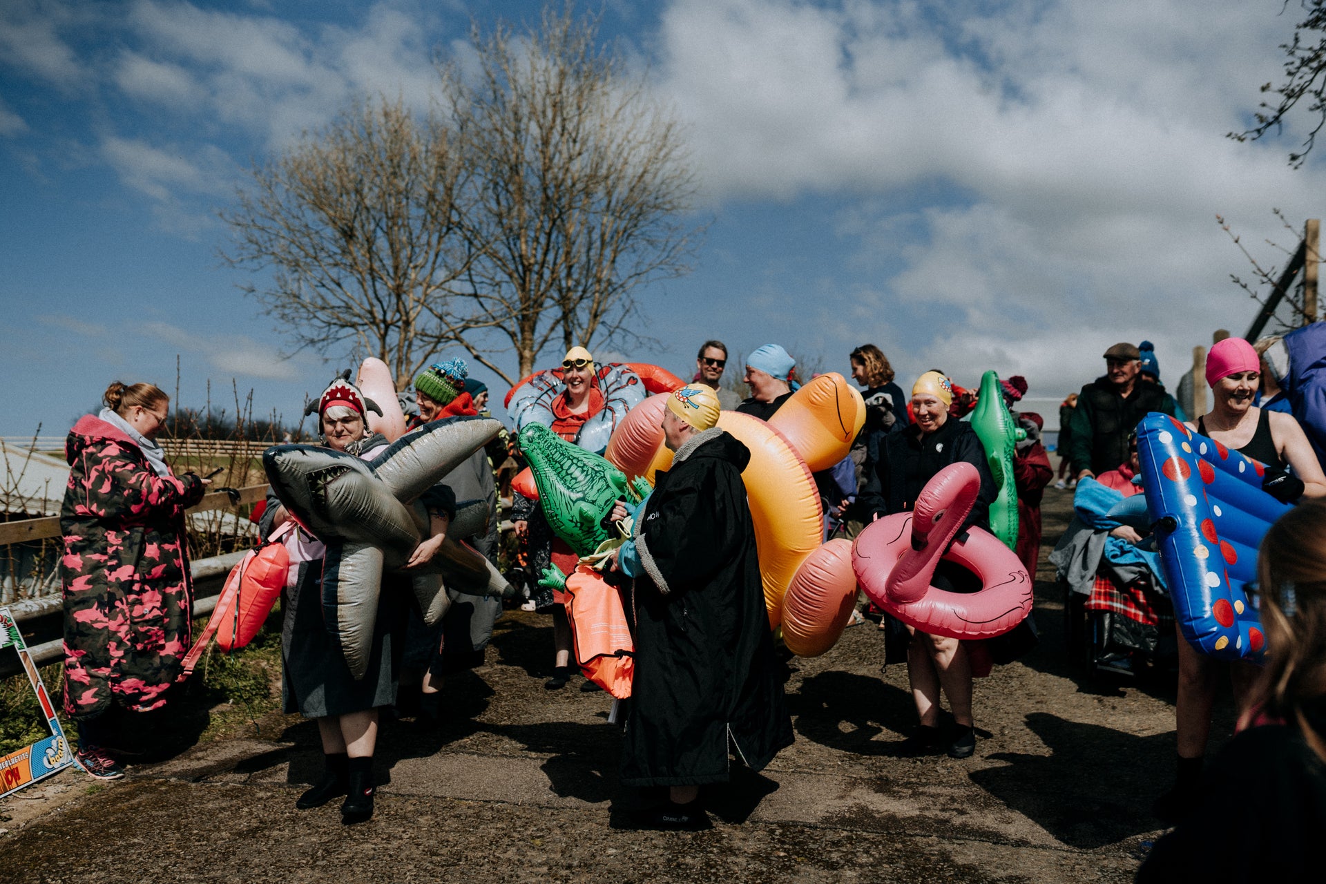 Monumental first ever Bluetit event at Llys-y-Fran