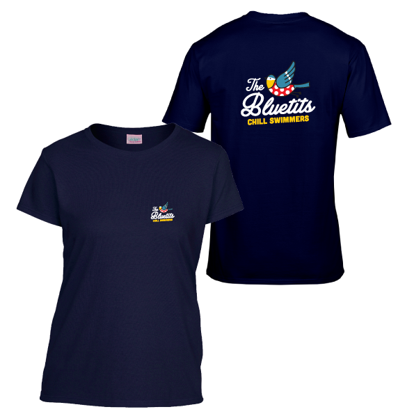 The Bluetits Small Logo Ladies Fit T-Shirt