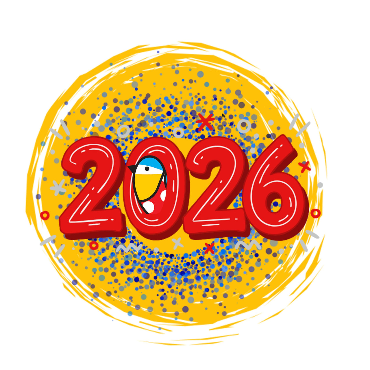 Happy New Year 2026! Badge
