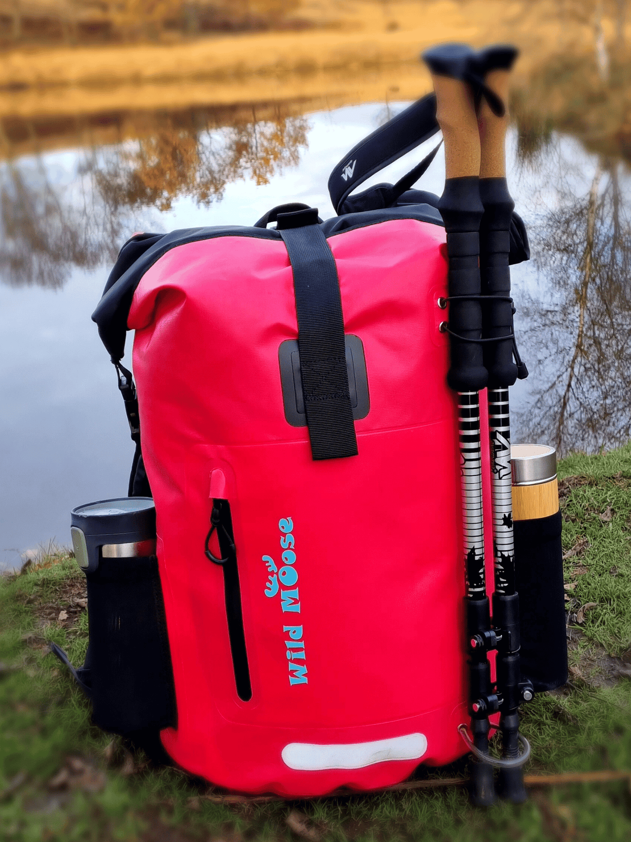 Caribou waterproof backpack  45L - hot pink