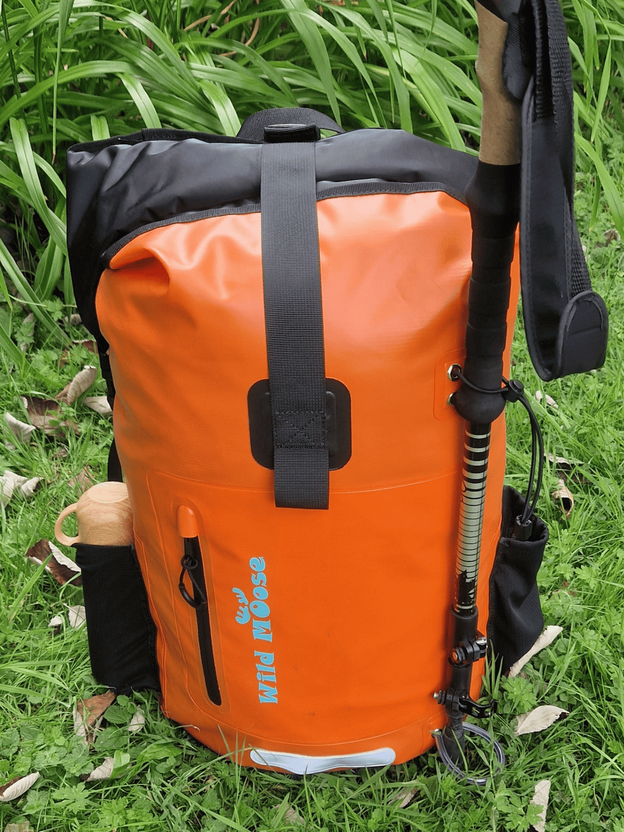 Caribou waterproof backpack     45L - flame orange