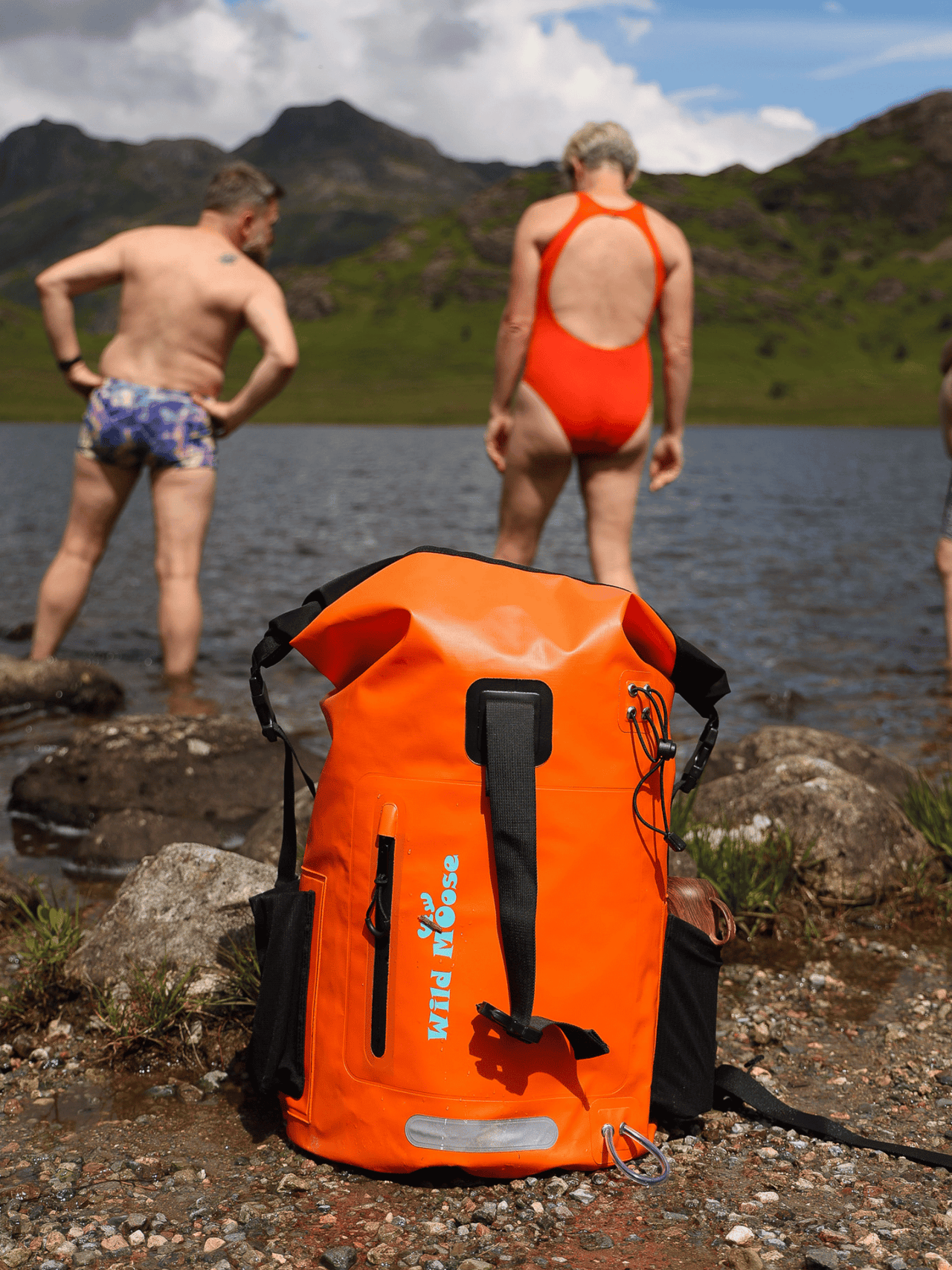 Caribou waterproof backpack     45L - flame orange