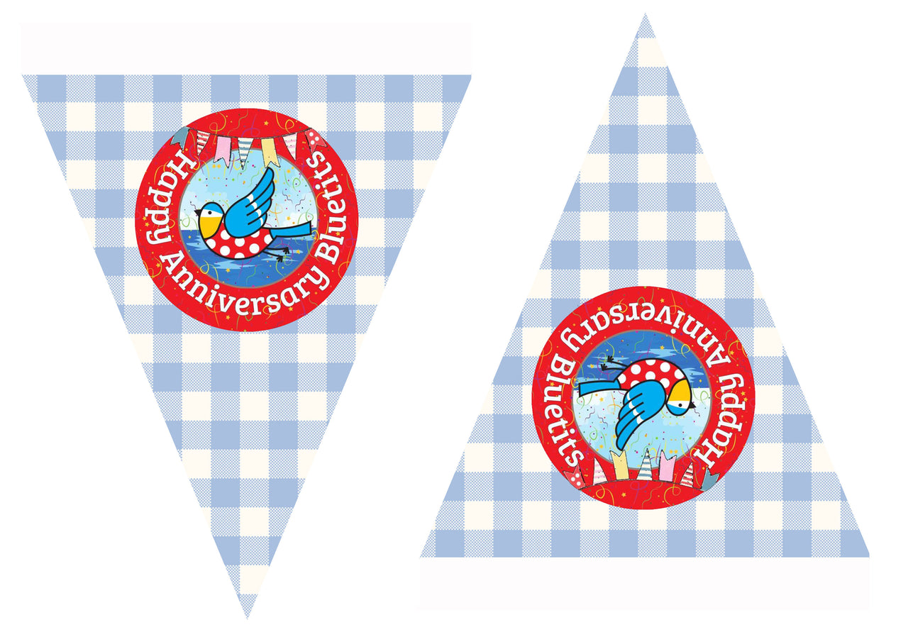 Bluetit - Print Your Own - Paper Flags