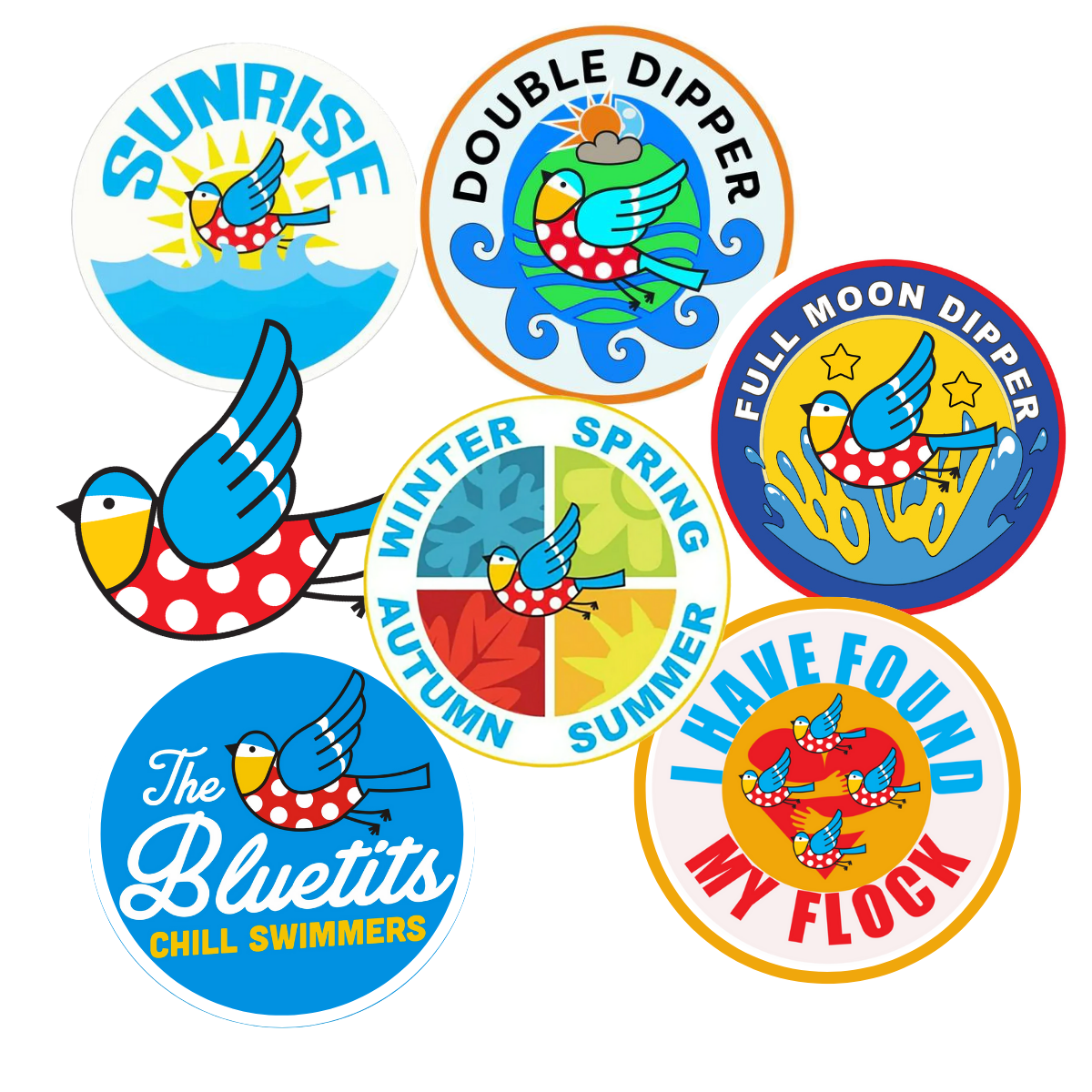 Bluetit 7 Patch Bundle