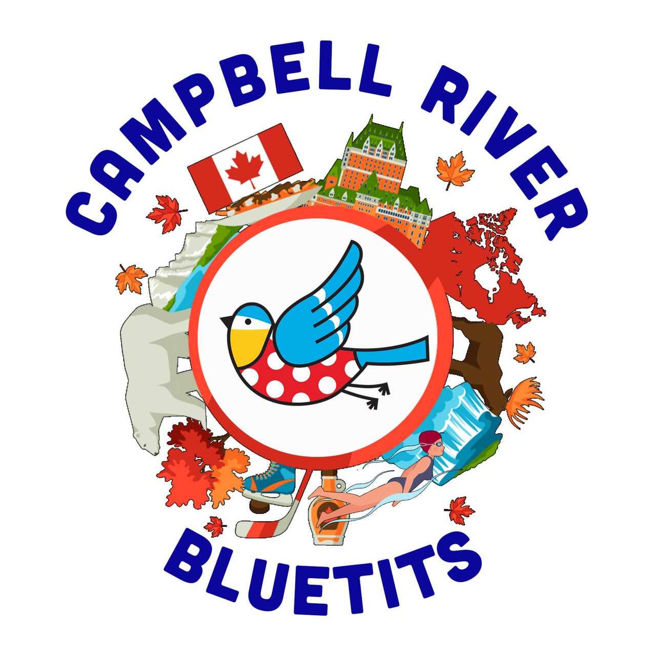 Campbell River Bluetit Badge