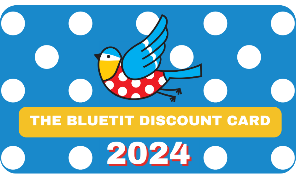 The Bluetit Discount Card 2024