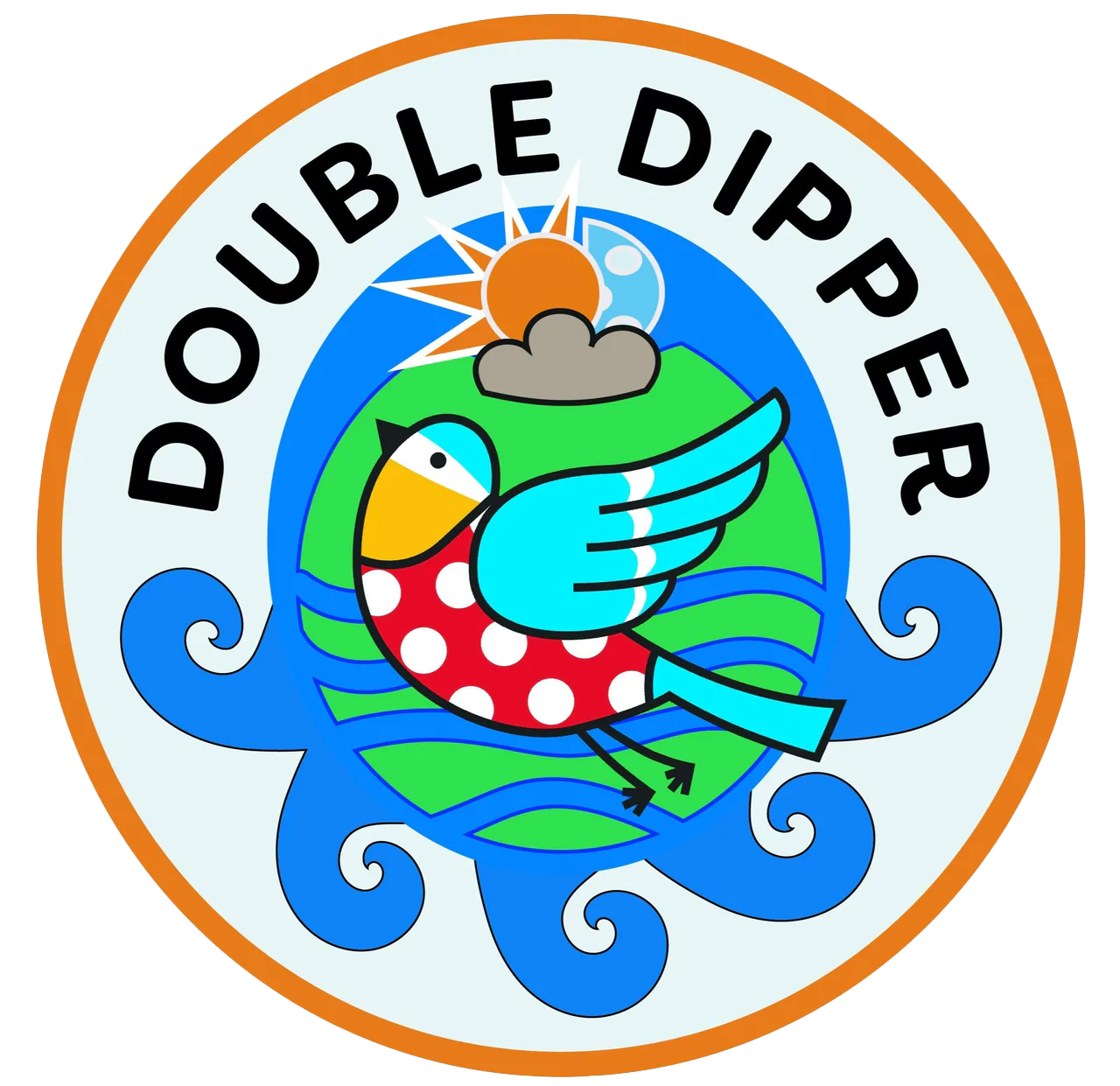 Double Dipper - Sew on Patch