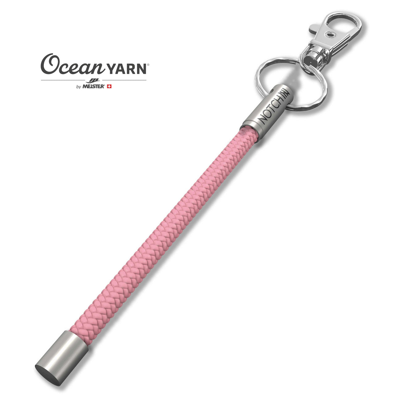 Bluetits OceanYarn NOTCH Tale - Powder Pink with stainless steel ends