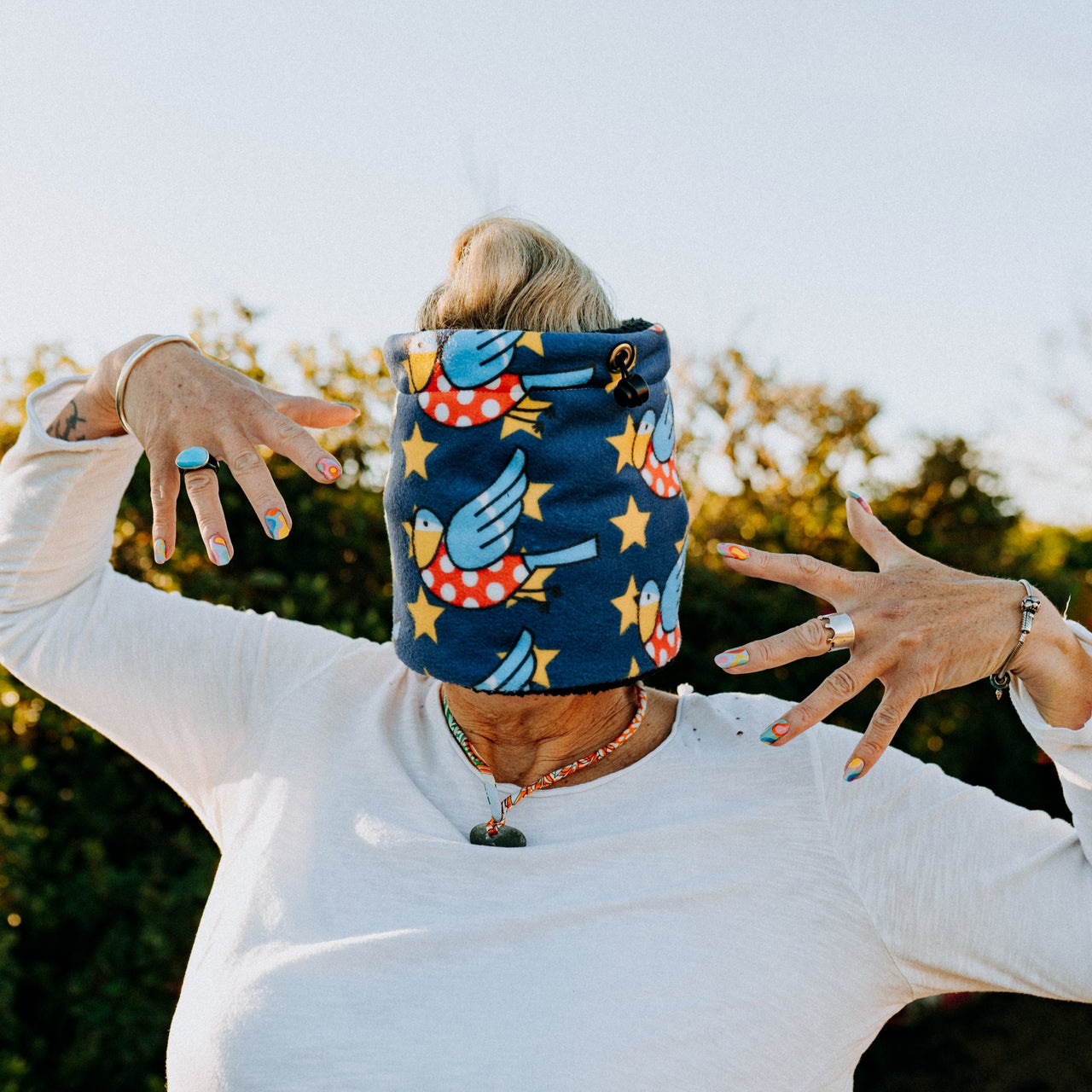 The Bluetit Starry Snood