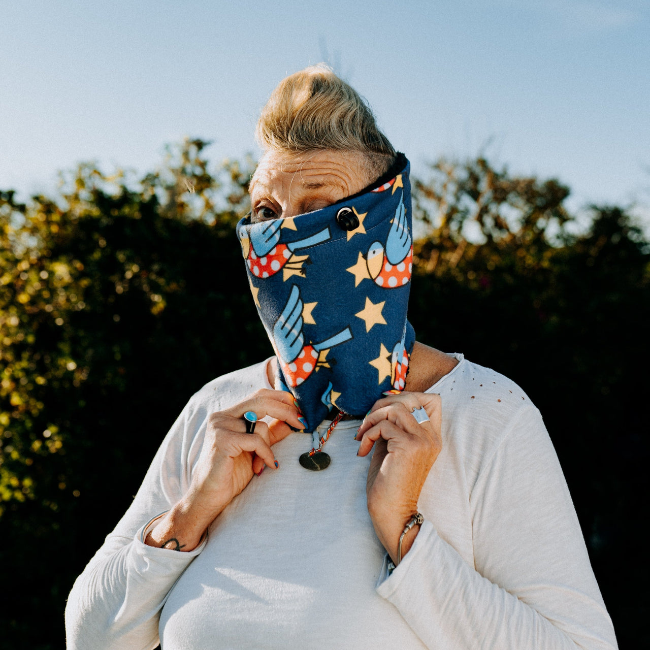 The Bluetit Starry Snood (LIMITED EDITION)
