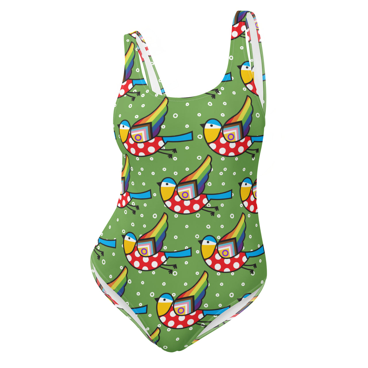 Green Pride Bluetit Swimsuit