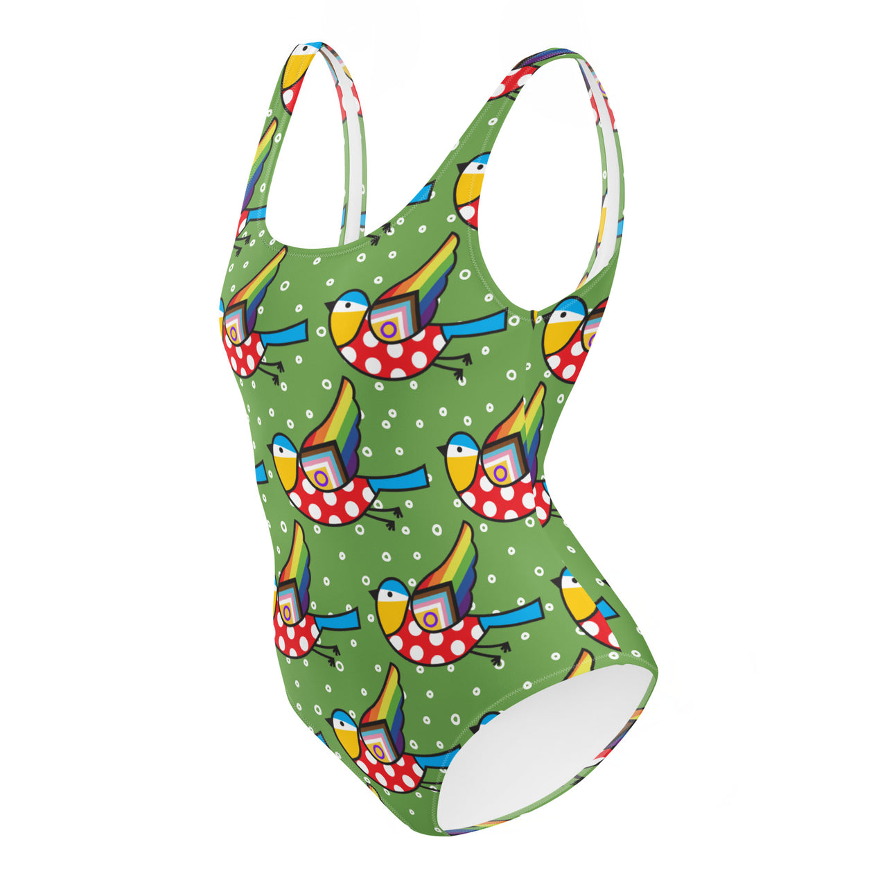 Green Pride Bluetit Swimsuit