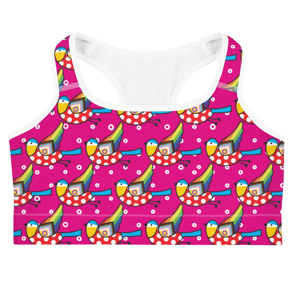 Pink Pride Bluetit Swim Top