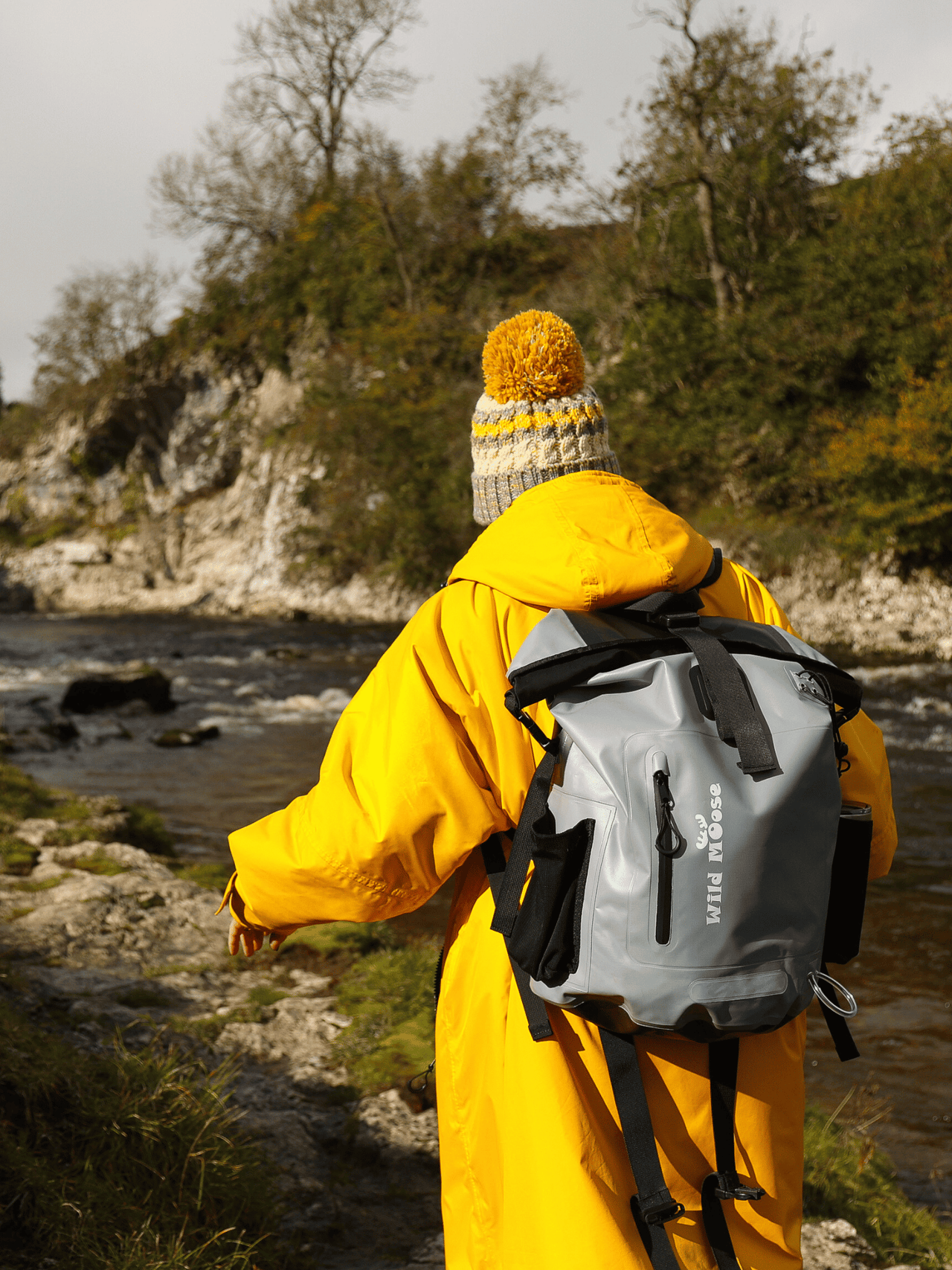 Caribou waterproof backpack     45L - pebble grey