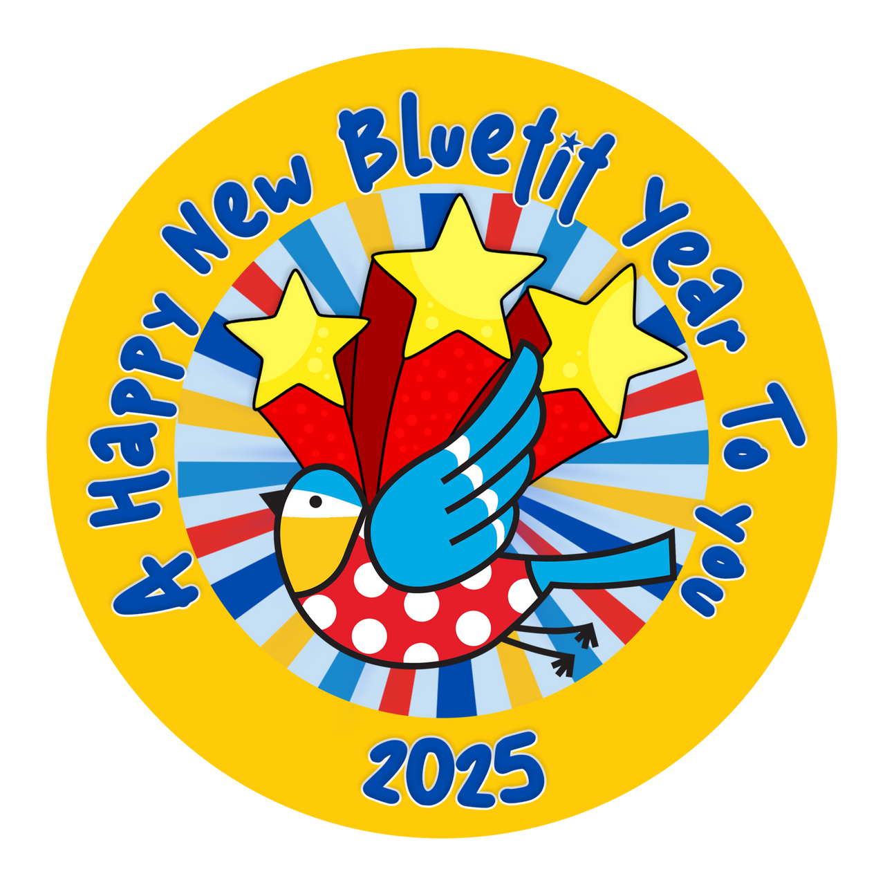 Happy New Year 2025! Badge