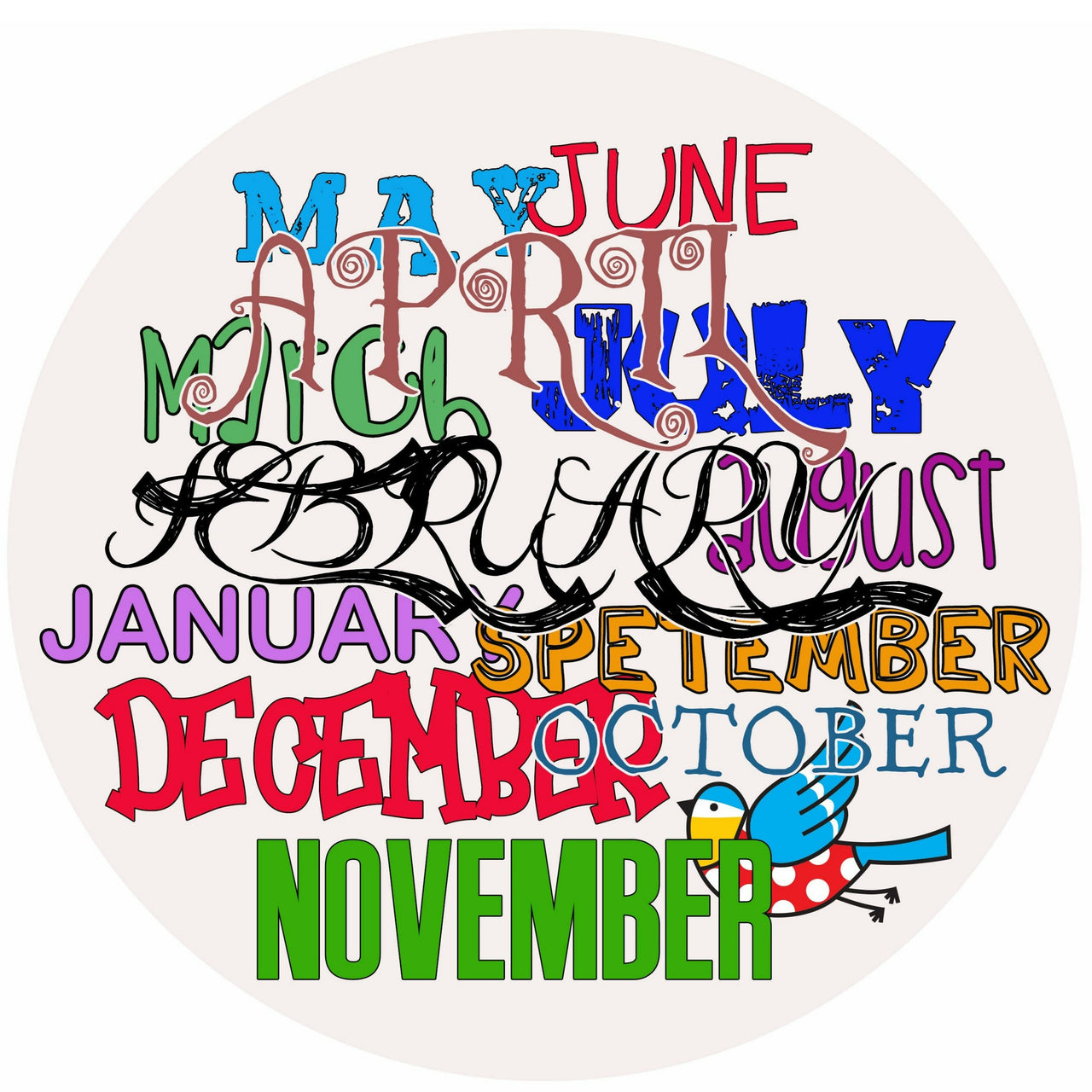 12 Month Swimmer Badge