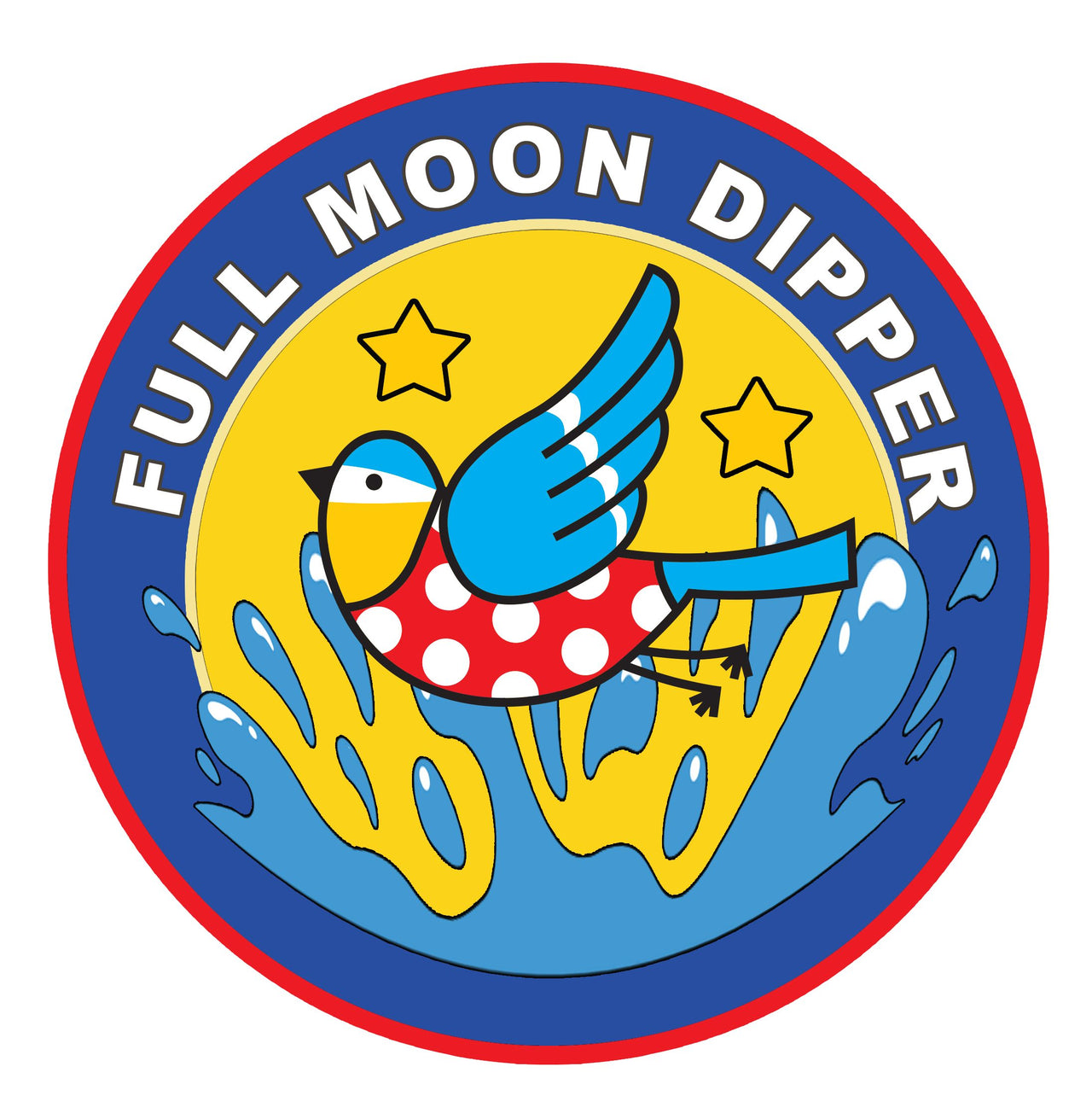 Full Moon Dipper Sew On Patch