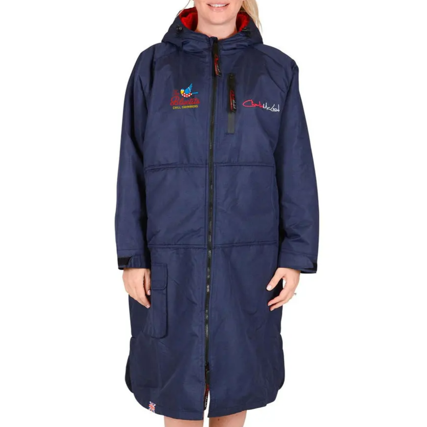 The Bluetits Sports Cloak – Long Sleeve Navy/Red