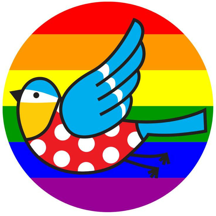 The Bluetits Pride Badge