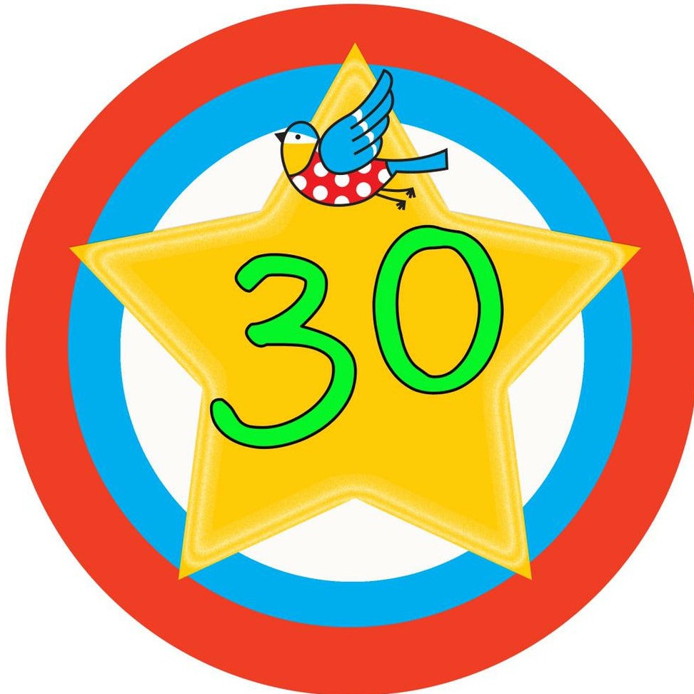 30 Swims Bluetit Badge