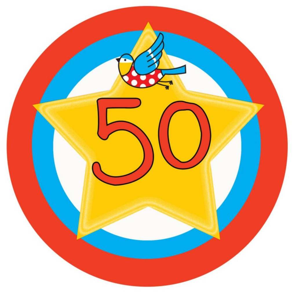 50 Swims Bluetit Badge