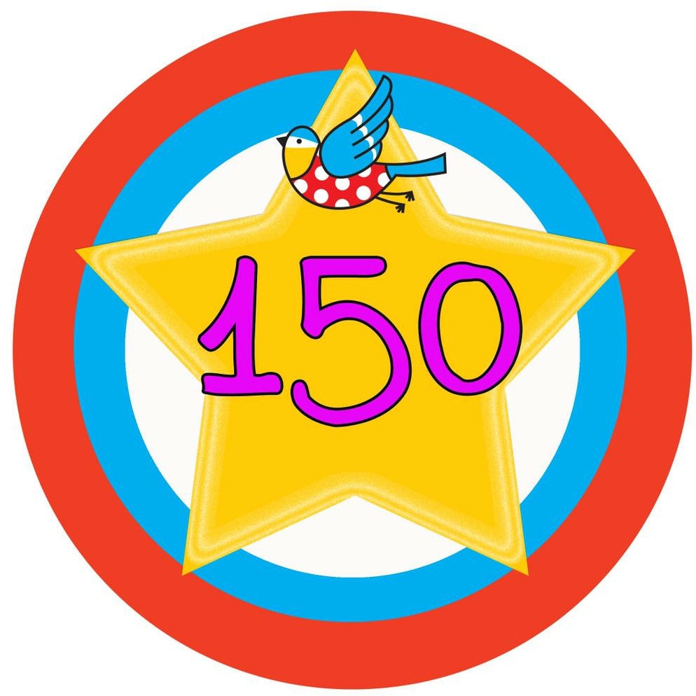 150 Swims Bluetit Badge
