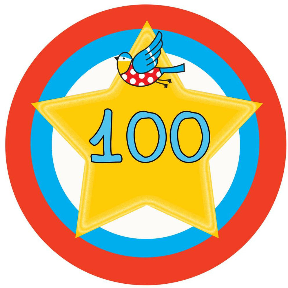 100 Swims Bluetit Badge