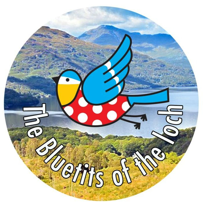 The Bluetits of The Loch Badge