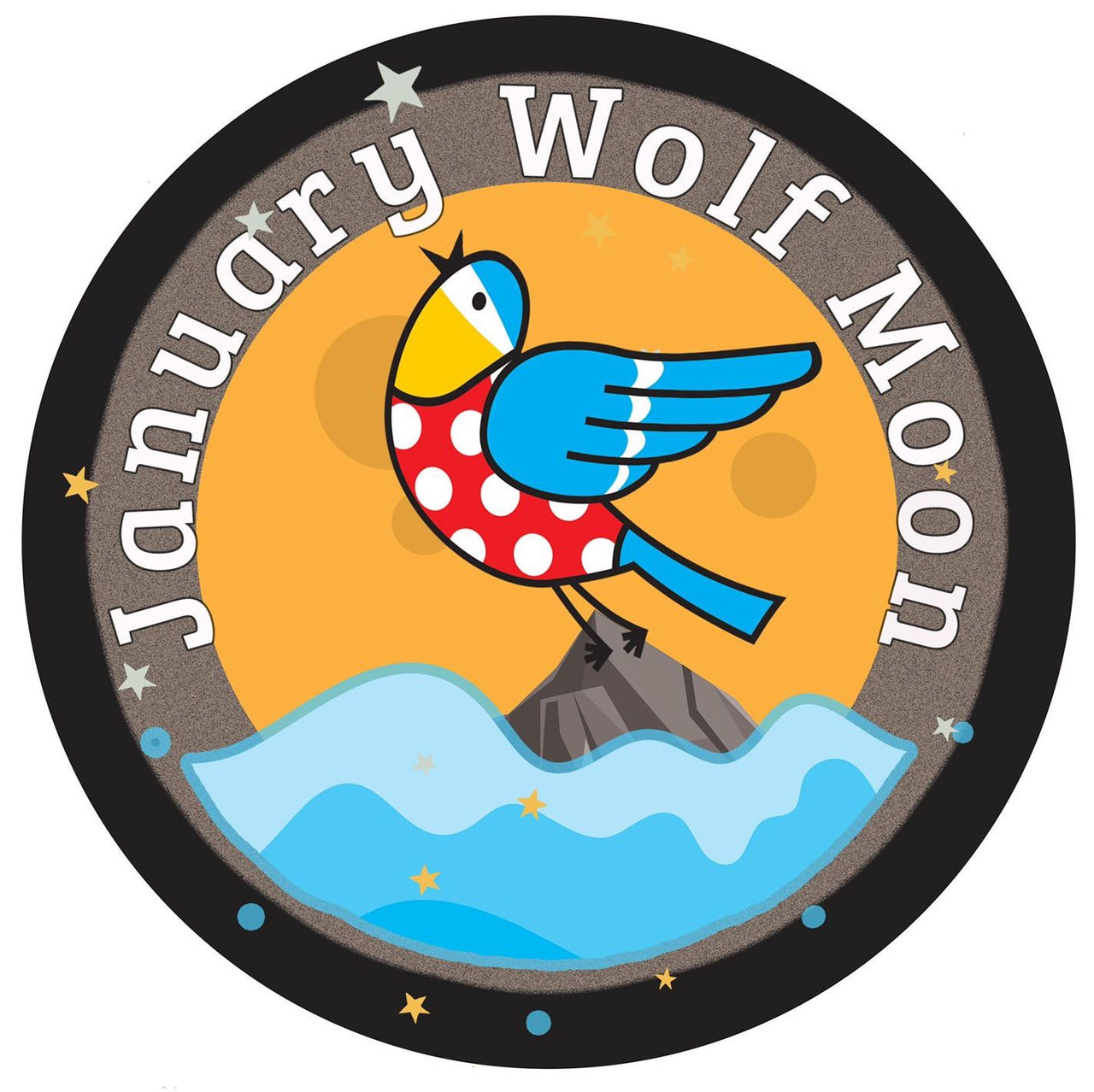 Wolf Moon Badge