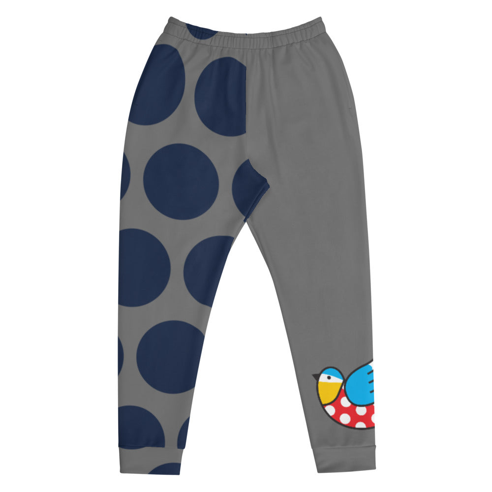 The Bluetits Joggers - Grey and Spots