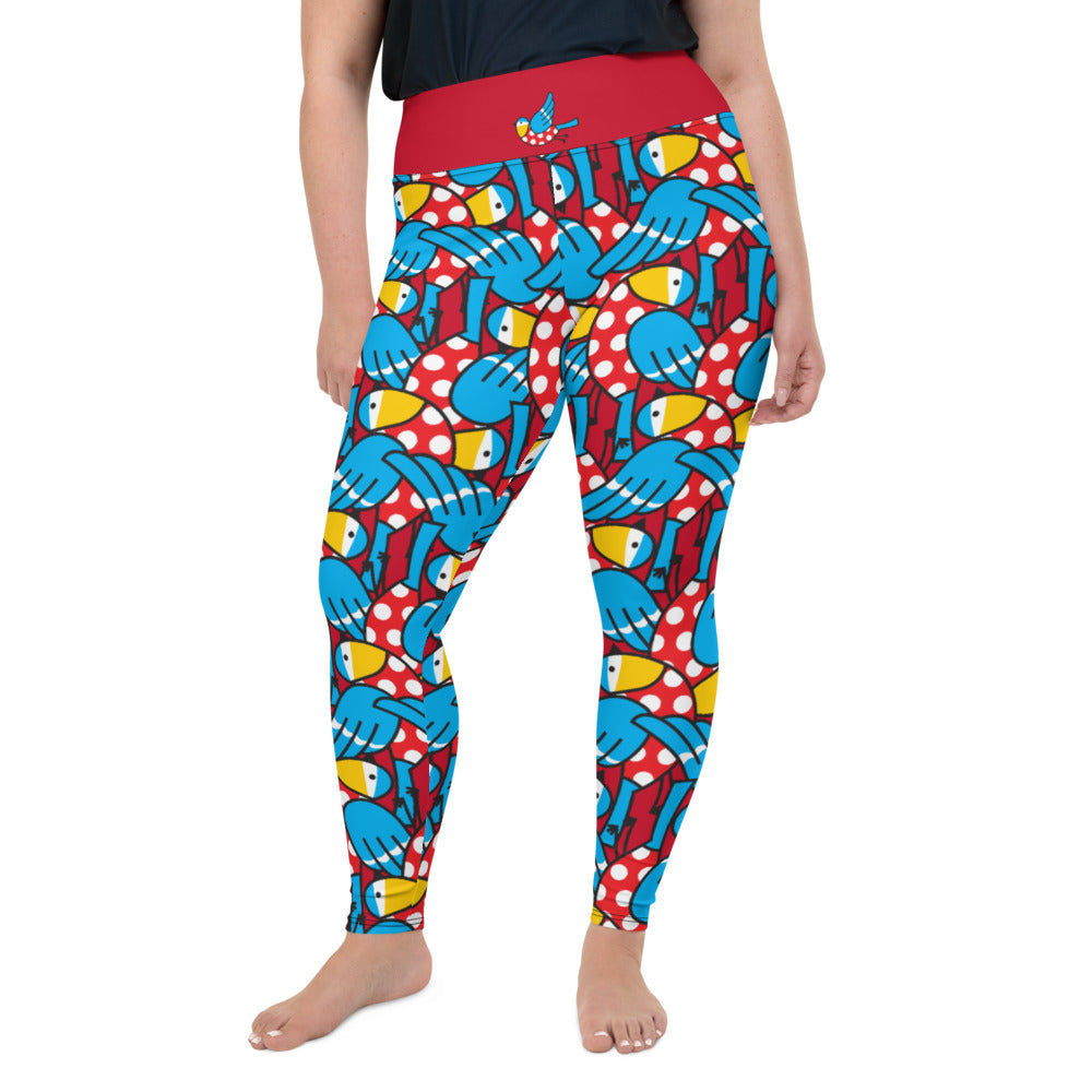 All the Tits Full Length Leggings – (2XL – 5XL)