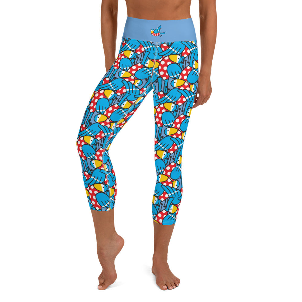 All The Tits Capri Leggings