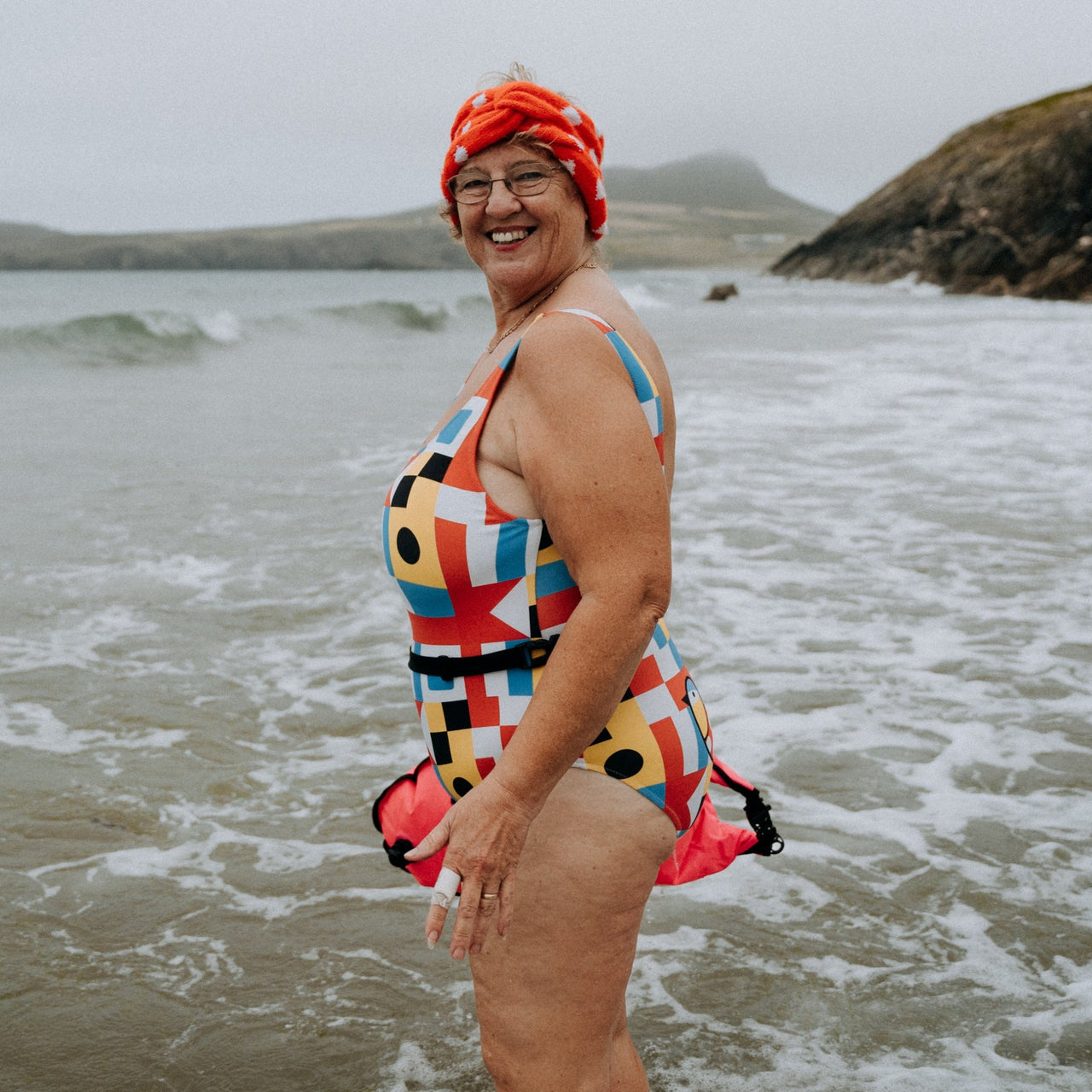 The Bluetits Nautical Flag Swimsuit