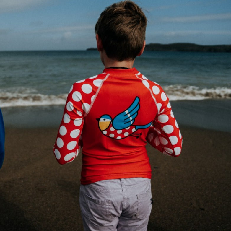 The Bluetits Kids Rash Vest