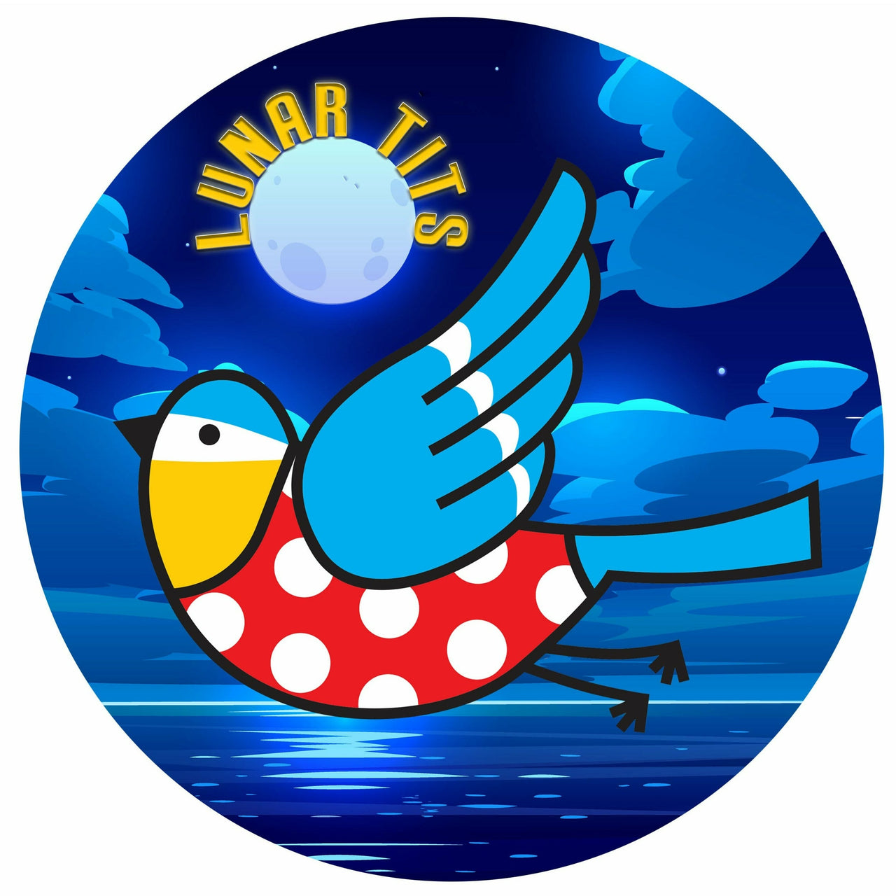 Lunar Tits Badge