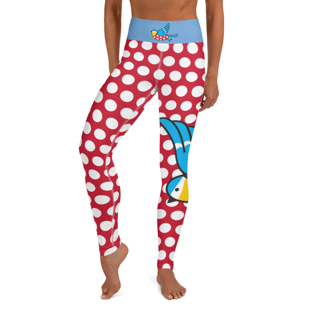 The Bluetits Full Length Leggings - (XS - XL)