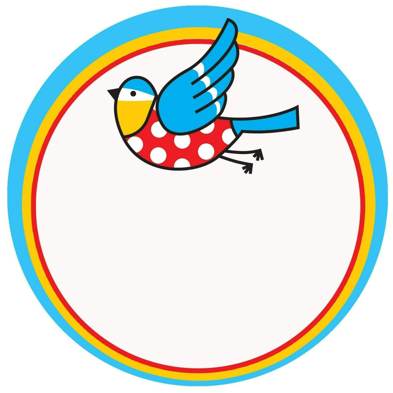 The Bluetits Name Badge (44mm)