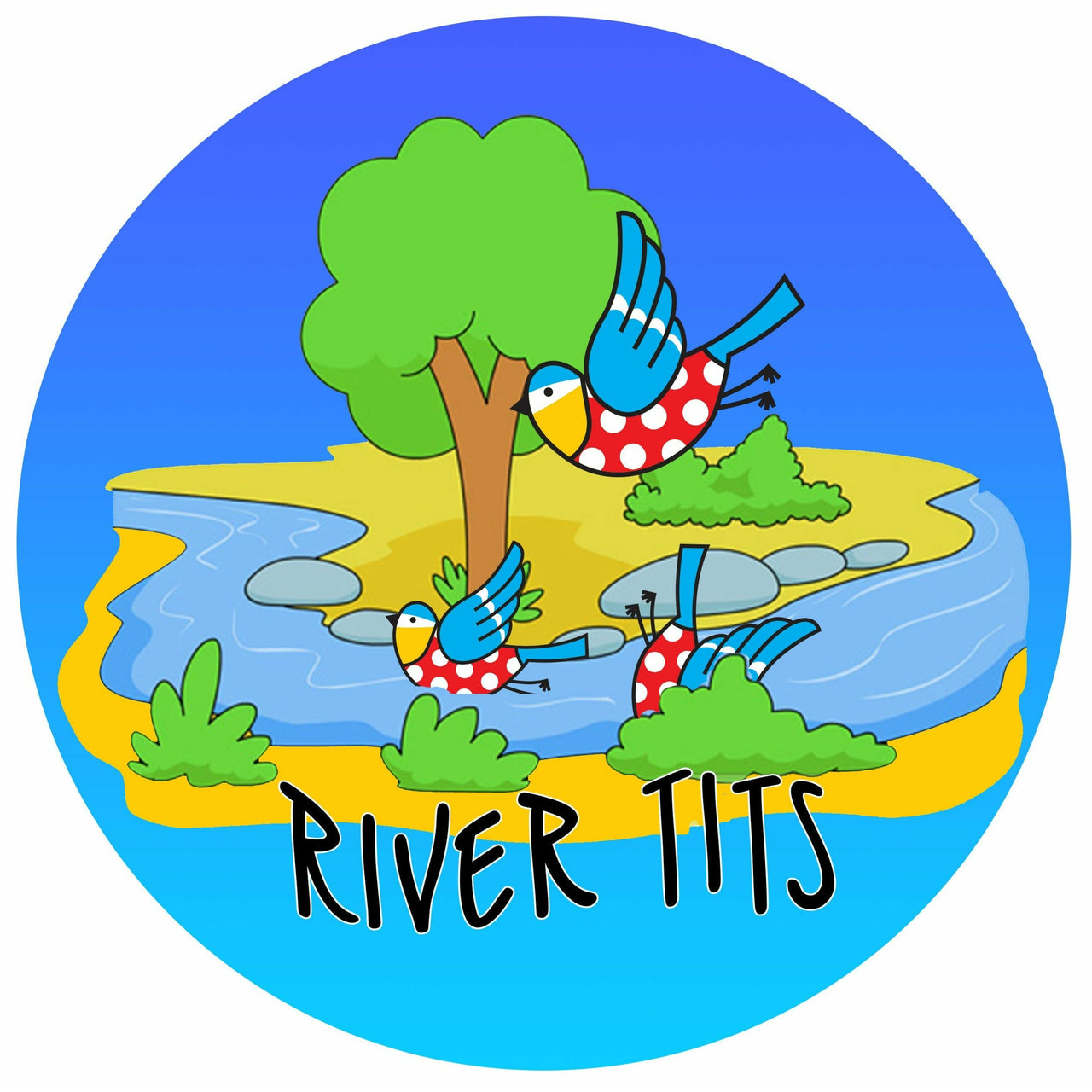 River Tits Badge