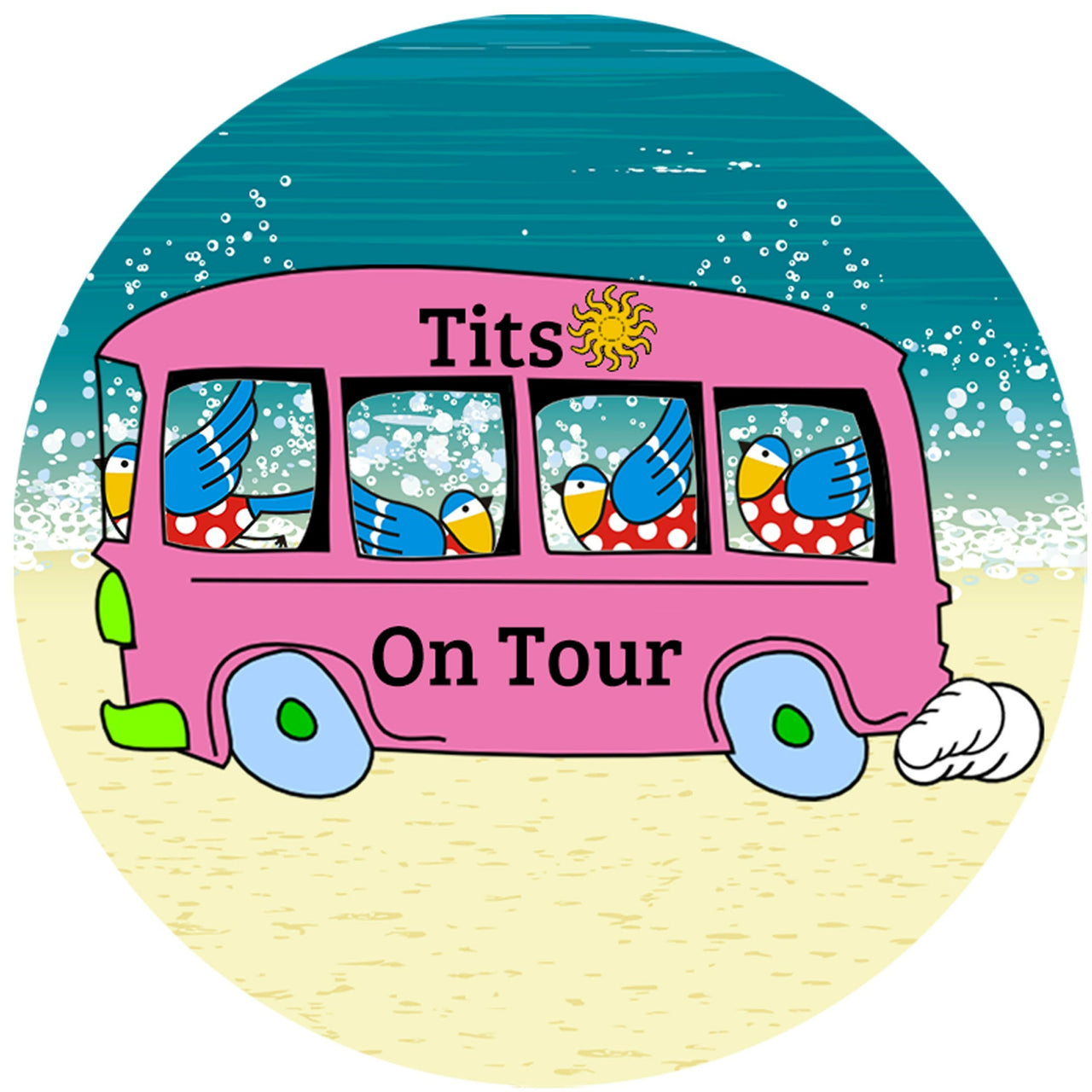 Tits On Tour Summer Badge